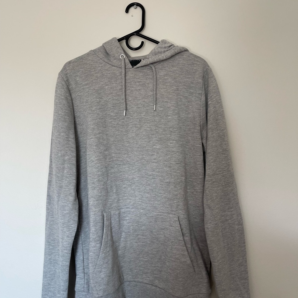 ASOS Gray Sweatshirt Hoodie Casual Pullover